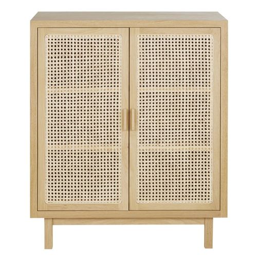 Buffet 2 Portes Cannage En Rotin