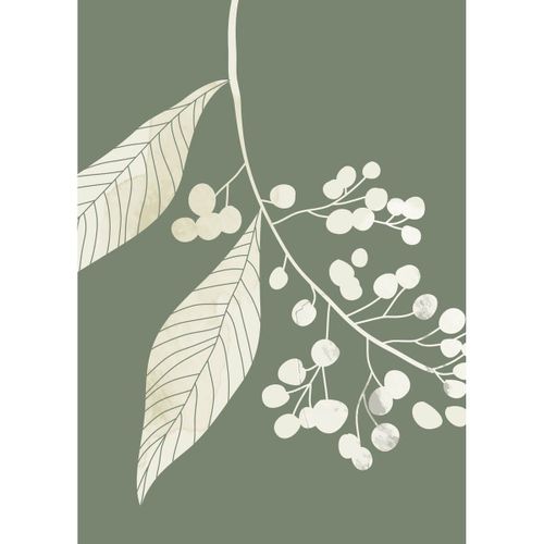 Tableau sur verre muguet 45x65 cm