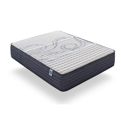 Matelas 120x190 Cm - Épais 30 Cm - Blue Latex, Mousse Hr