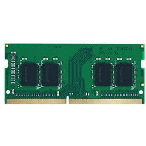 GOODRAM - DDR4 - module - 16 Go - SO DIMM 260 broches - 3200 MHz / PC4-25600 - CL22 - 1.2 V - mémoire sans tampon - non ECC