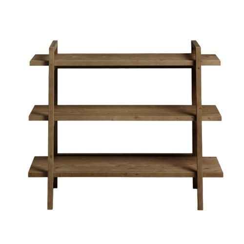 Etagère D¿Entrée En Bois D¿Épicéa En Couleur Marron