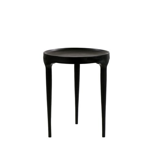 Table D'appoint En Fonte D40cm Noir