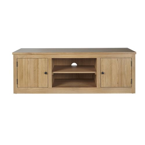 Meuble Tv 150 Cm 2 Portes En Chêne - Marie