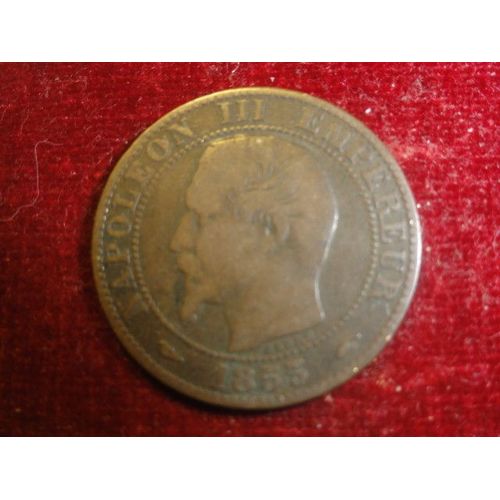 Napoléon Iii 5 Cmes 1855 A, Chien
