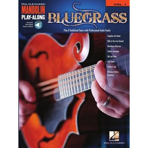 Bluegrass - Mandolin Play-Along Vol. 1 Book/Online Audio
