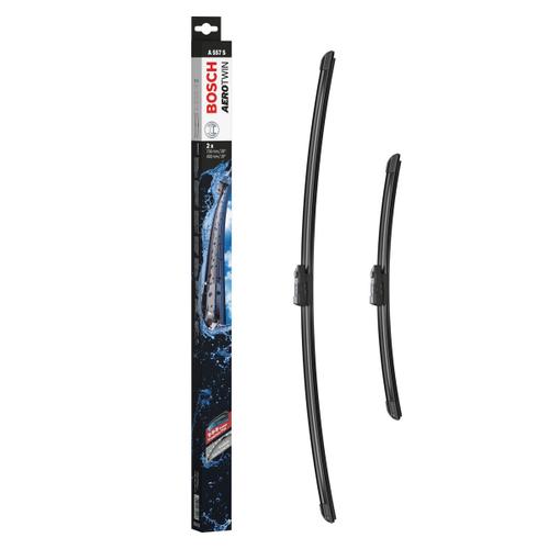 Bosch Balais D'essuie-Glace Plats Aerotwin A557s, Longueur: 700mm/400mm - 1 Paire De Balais Avant