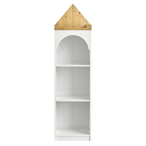 Sobuy Kmb42-W Bibliothèque Étagère De Rangement Pour Livres Et Jouets Enfant Étagère À Livres, Multifonctionnel