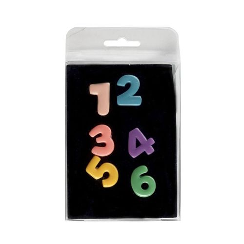 Magnets chiffres - Lot de 6