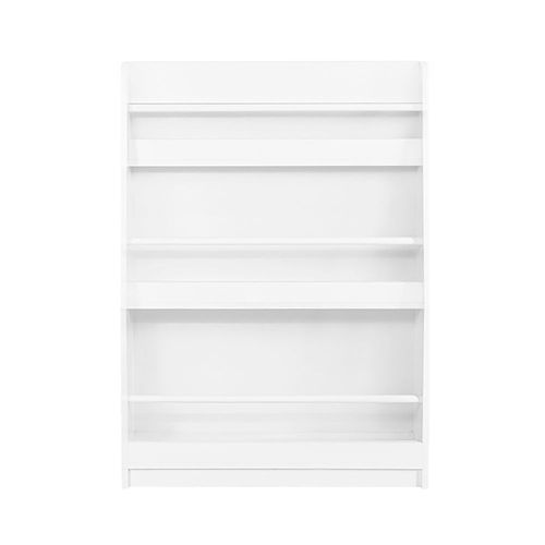 Sobuy Kmb45-W Bibliothèque Montessorienne Pour Enfants, Étagère À Livres Pour Garçon, Fille, Chambre Enfant, Étagères À 3 Hauteurs, Blanc