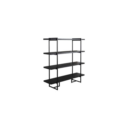 Etagère 4 Niveaux 140x40x146 Cm Décor Noir - Class