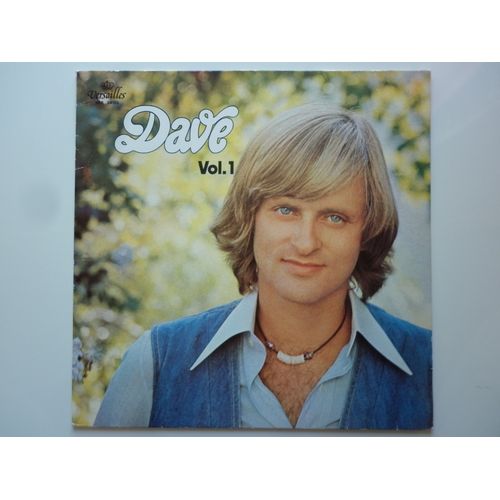 Dave Album 33tours Vinyles Dave Vol. 1