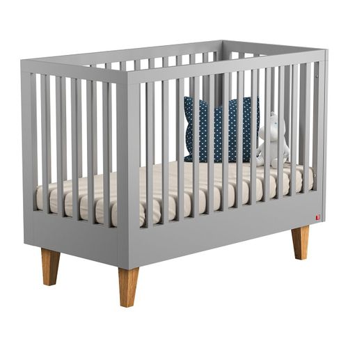 Lit Bébé 60x120 Gris