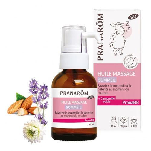 Huile De Massage Sommeil Pranabb Bio 30ml 