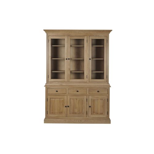 Buffet Vaisselier 6 Portes Et 3 Tiroirs En Chêne - Marie