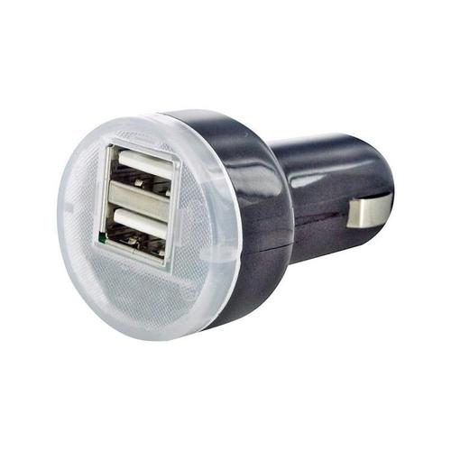 Chargeur Allume-Cigare 2 X Usb Dual 3.1a (1 X 1a + 1 X 2.1a) Universel Reekin