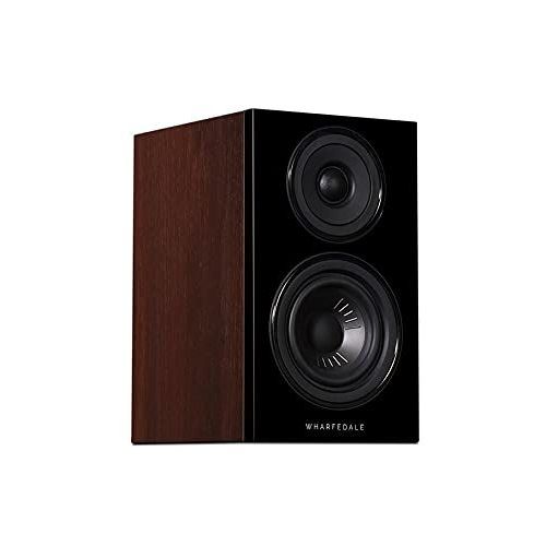 Wharfedale Enceinte Diamond 12.2 Paire d enceintes passives d étagère, Noyer