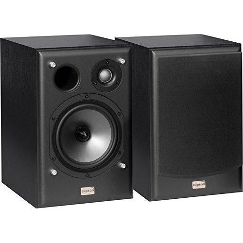 Elipson Enceinte Prestige 2i Noir Enceintes Bibliothèques (la Paire)