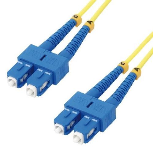 MCL Samar - Câble réseau - mode unique SC (M) pour mode unique SC (M) - 2 m - fibre optique - 9 / 125 micromètres - OS2 - sans halogène