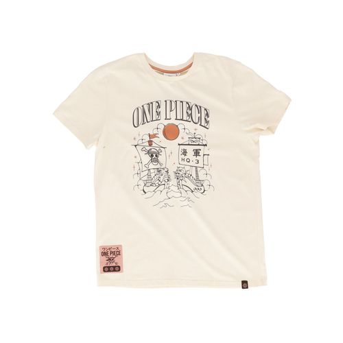 Tshirt - One Piece - Tshirt Manches Courtes Vogue Merry & Marine Beige - Taille S