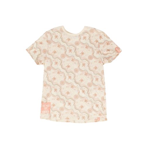 Tshirt - One Piece - Tshirt Manches Courtes Carte Océane Beige - Taille S