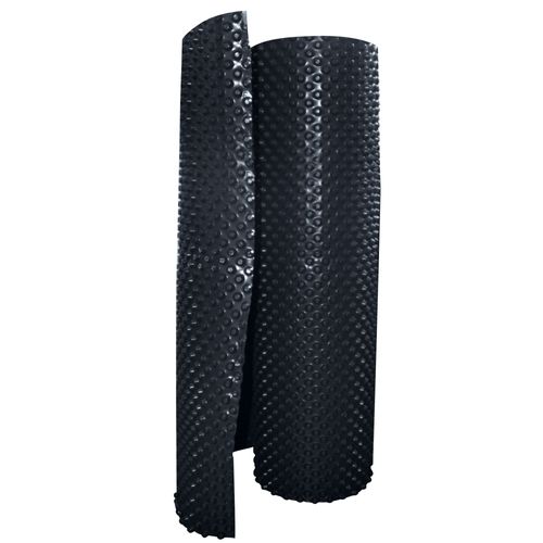 Jardibric - Membrane de fondation 1m x 20m protection de soubassement bi-couche en PE-HD à alvéoles - Poids 400 gr/m², épaisseur 520 microns
