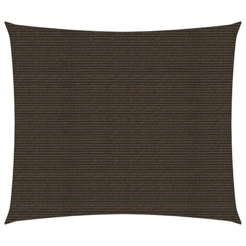 Voile D'ombrage 160 G/M² 2,5 X 3 M Pehd Marron Helloshop26 02_0009134