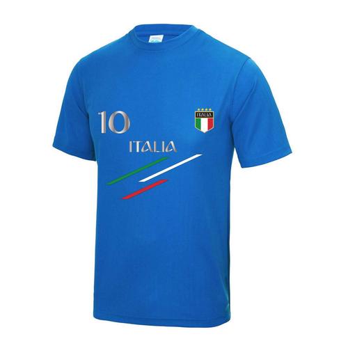 Maillot - Tee Shirt De Foot Italie Enfant Bleu Royal