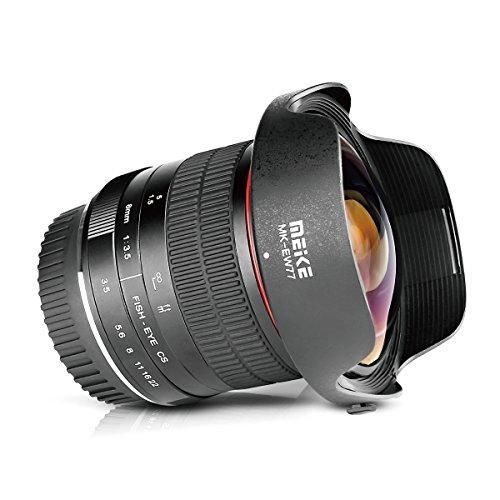 Meike Objectif Optics MK 8 mm f3.5 fisheye Objectif Ultra Grand Angle pour Canon EF Mount