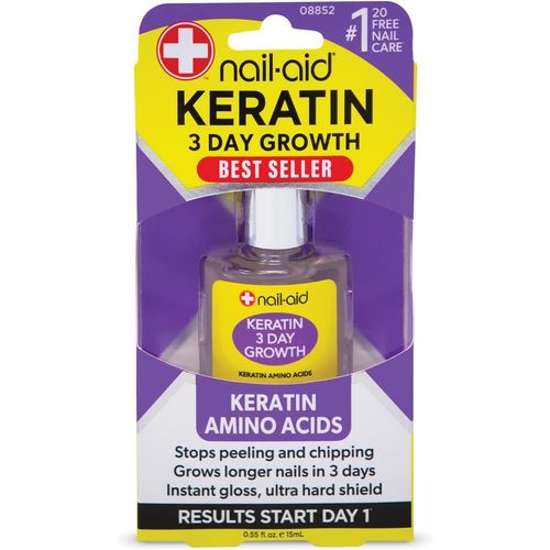 Vernis Nail-Aid Croissance De La Kératine En 3 Jours - 16.3 Ml Naturel