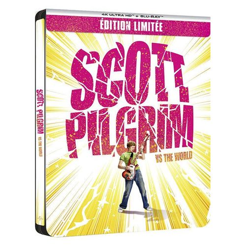 Scott Pilgrim - 4k Ultra Hd + Blu-Ray - Édition Steelbook Limitée