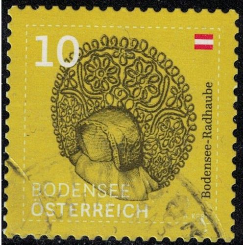 Autriche 2020 Oblitéré Used Chapeau Traditionnel Bodensee Radhaube Su