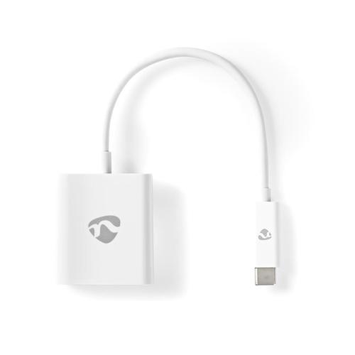 Nedis Câble Adaptateur USB-C? USB-C? Mâle - VGA Femelle 0,2 m Blanc