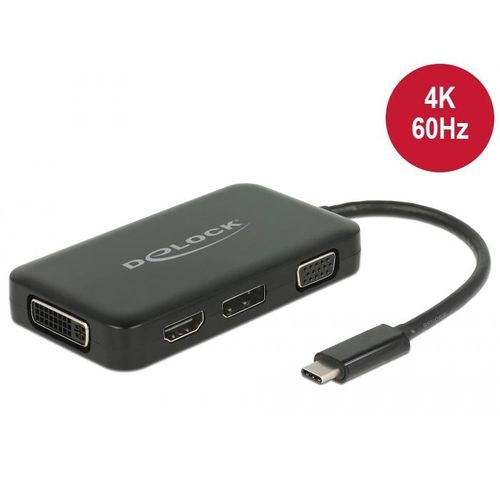 Nedis Câble Adaptateur USB-C? Type-C? Mâle - Sortie HDMI? 0,2 m Anthracite