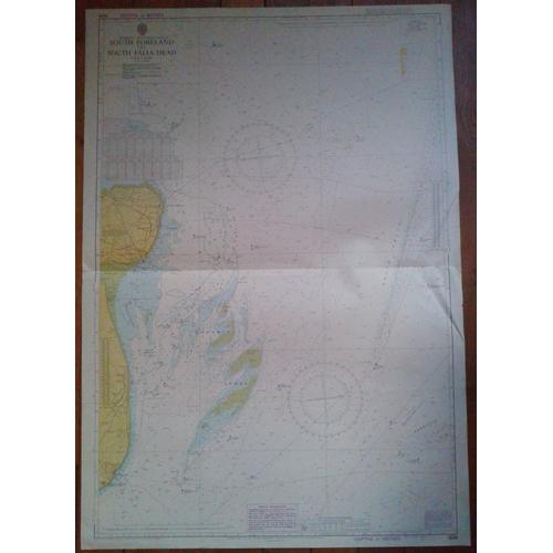 Carte Marine South Foreland To South Falls Head N?1828, 103/71cm