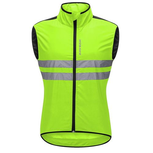 Veste De Cyclisme Gilet De Vélo Route Homme Et Femme Sans Manches Ete Euipe De Vtt Pro Réfléchissant 360-Degree