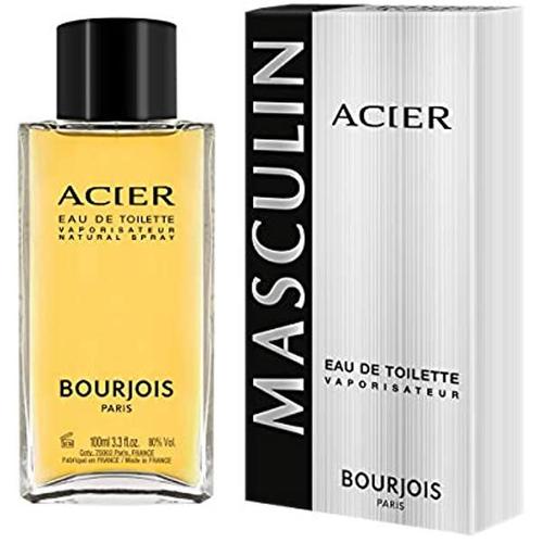 Bourjois - Eau De Toilette Homme Acier - 100ml 