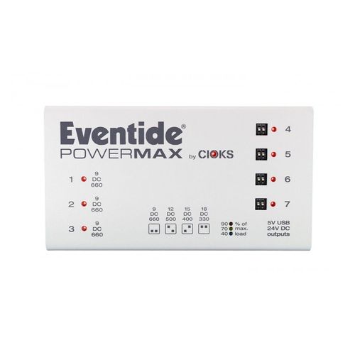 Eventide Powermax V2 - Alimentation À Sorties Multiple Pour Pédale