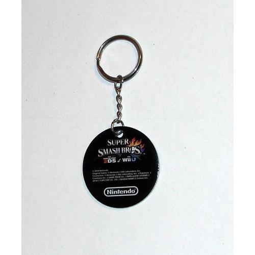 Porte Cles Super Mario Super Smash Bros 3ds Wii Keychain Nintendo Rare