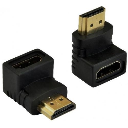 Adaptateur Hdmi Akyga Coudé à 90° (noir)