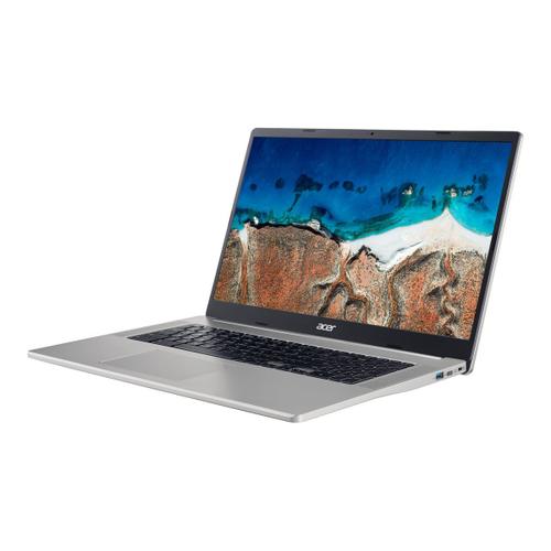 Acer Chromebook 317 CB317-1H - Pentium Silver N6000 8 Go RAM 128 Go SSD Argent
