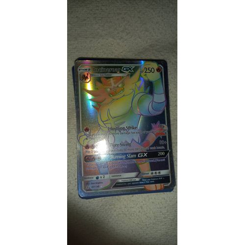 Carte Pokemon Incineroar Gx