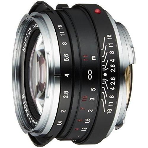 VOIGTLANDE Objectif Objectif grand angle Nokton 40 mm f/1.4 avec mise au point manuelle M 45BA246B, objectifs 35 mm Version internationale