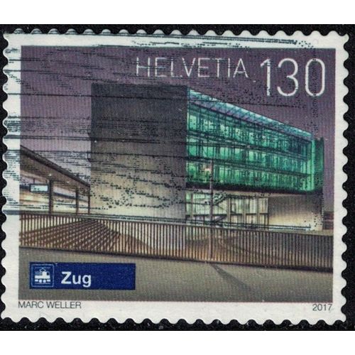 Suisse 2017 Oblitéré Used Railway Station Zug Gare Ferroviaire Zoug Su