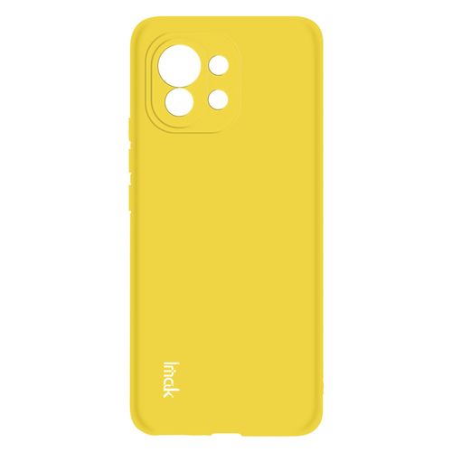 Coque Xiaomi Mi 11 Silicone Gel Flexible Résistant Fine Légère Imak - Jaune