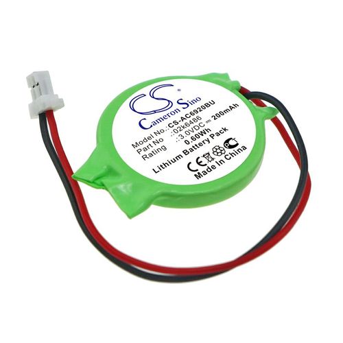 Batterie CMOS Li-ion 3V 200mAh type 02K6486 Pour Acer Aspire 6920 6920G 6935