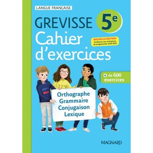 Cahier Grevisse 5e