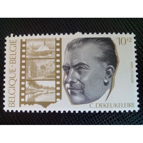Timbre Belgique Yt 2432 Films 1991 ( 0050505 )