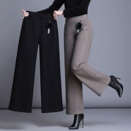 Femmes 2020 automne hiver nouveau haute taille lastique laine