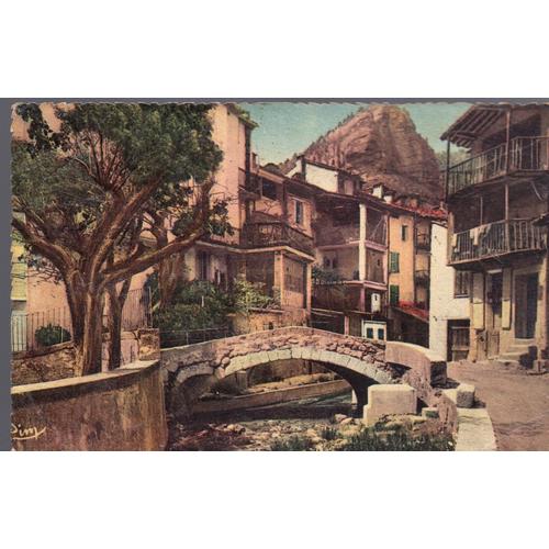 Carte Postale D' Annot (Alpes De Haute-Provence) Le Vieux Pont De La Beïte