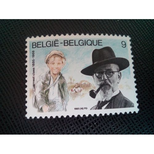 Timbre Belgique Yt 2191 Claes, Ernest 1985 ( 0050505 )